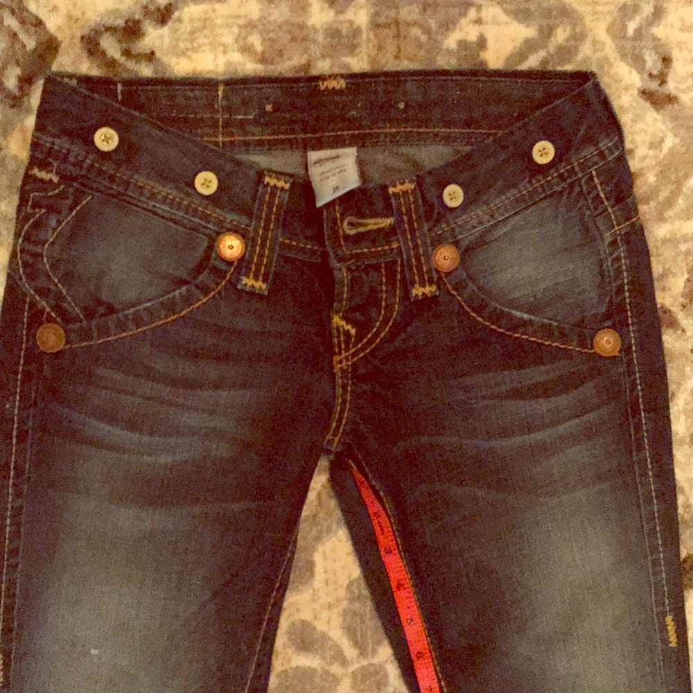 True religion distressed jeans! Size 25